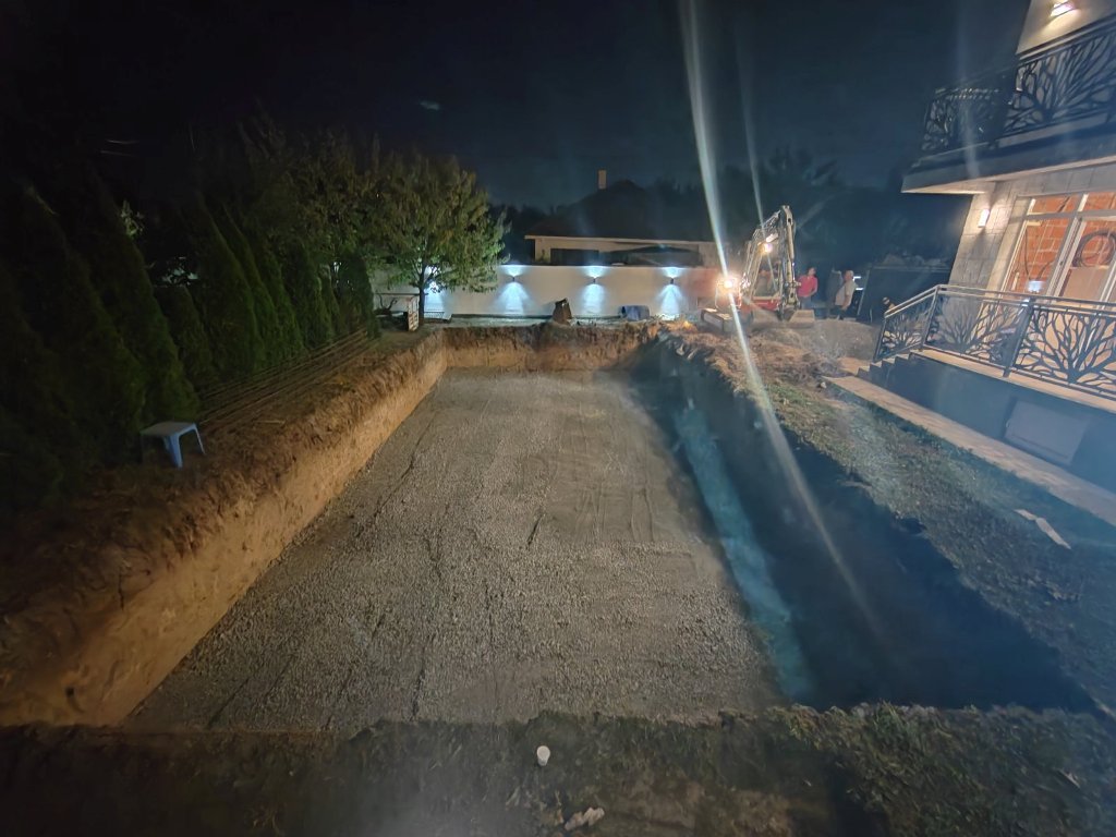 Iskop - kopanje bazena Beograd